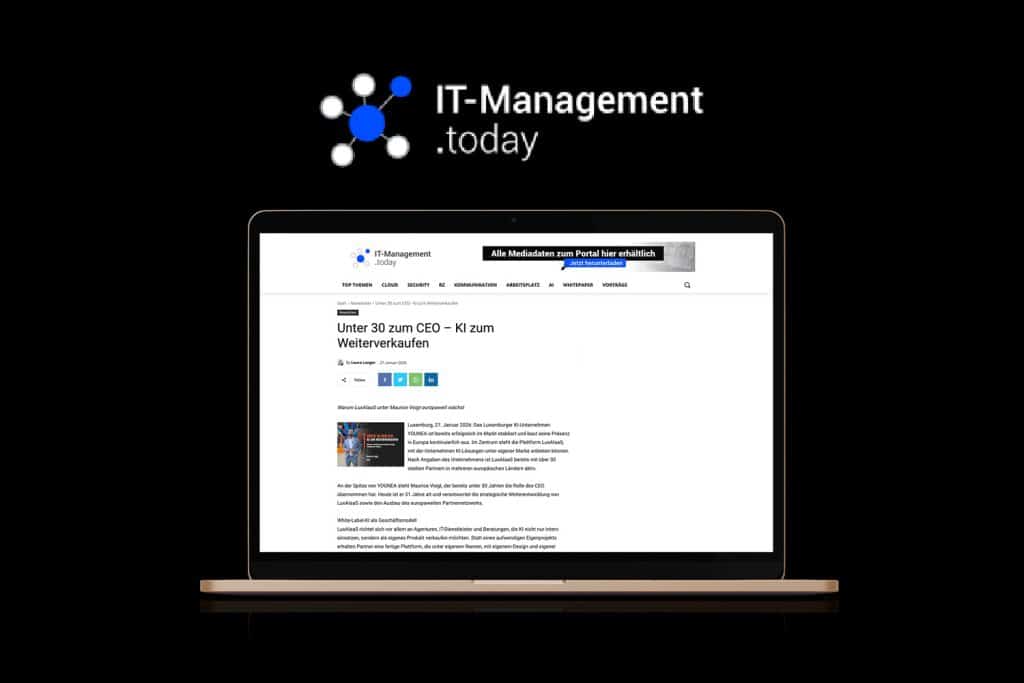IT Management Today article covering YOUNEA AI technology